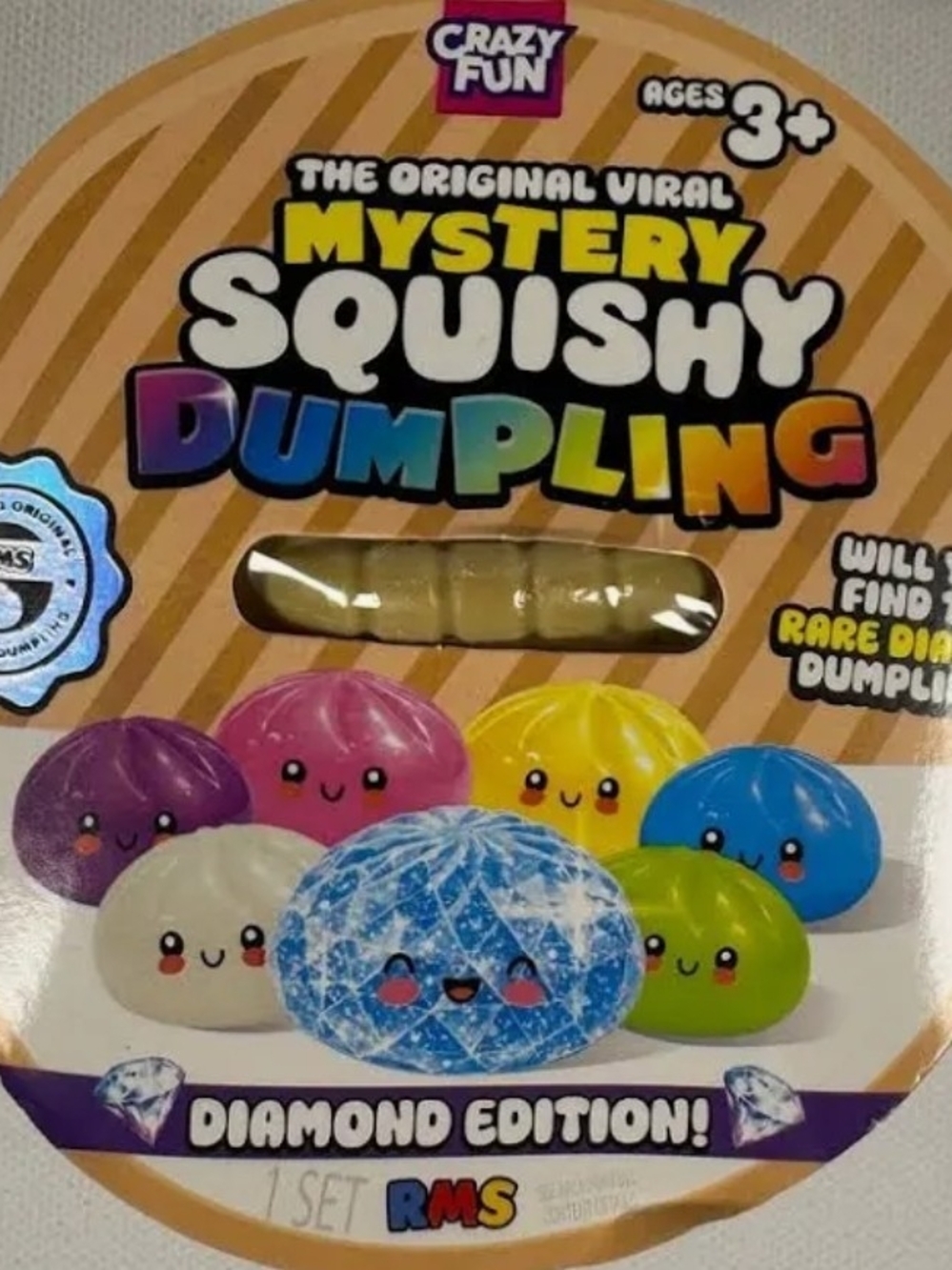 RMS Mystery Squishy Dumpling - Diamond Edition